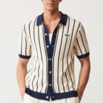 Lacoste Buttoned Stripped Shirt for Men