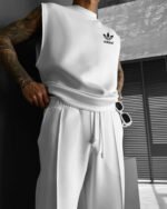 Adidas Tanktop & Pants Set for Men - Image 8