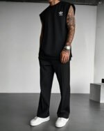 Adidas Tanktop & Pants Set for Men - Image 4