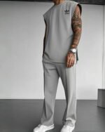 Adidas Tanktop & Pants Set for Men - Image 6