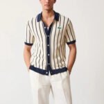 Lacoste Buttoned Stripped Shirt for Men - Image 3