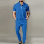 Lacoste Zipped Polo And Shorts Set - Image 4